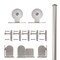 Quiet Glide Satin Nickel 72 in Top Mount Sliding Door Hardware QG.1300.TM.02 - alternate 1